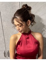 ノーバル バイ シエスタ 池袋(NoVal by siesta)&nbsp;海外風シニヨンアレンジ