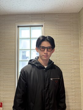 ハイプ(HYPE) センターパートメンズパーマ