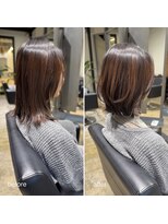 ヘアサロン ピース(hair salon PIECE)&nbsp;外はねボブ　くびれヘア