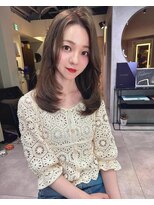 フィルム(FILM) 【FILM村田】妻HAIR!ミディアムレイヤー×オリーブベージュ40代