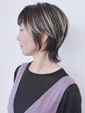 モリオフロムロンドン 松戸店(Morio from London) 【松戸　テラカド】大人可愛いシャギーウルフレイヤーショート