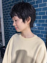 ダンボ(DUMBO)&nbsp;【sayaca】ショートパーマ/黒髪パーマ/ショートカット