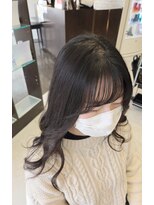 アメイジングヘアー 美沢店(AMAZING HAIR)&nbsp;前髪パーマ×ウェーブロング