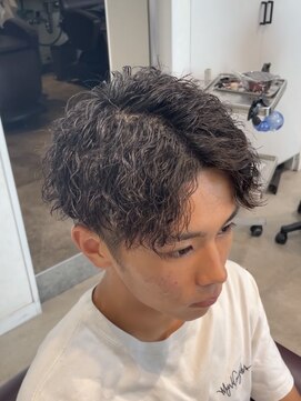 メンズヘアフェイス(Men's hair FACE。) メンズカット/縦落ちスパイラル/メンズパーマ