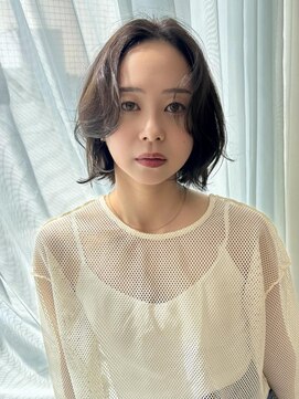 ポール(pole) ニュアンスカールボブ