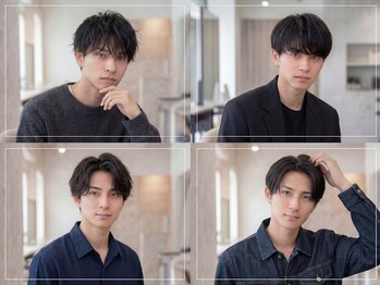 ナンバー ブラオ 名古屋栄(N° blao)の写真/ON/OFFキマる！メンズカットは毎月通える価格で、カジュアルもオフィススタイルもお任せ◎[メンズ/栄]