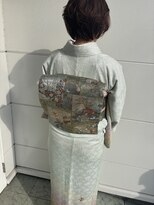 ウィット(8) 卒業 訪問着着付け+ヘアセット