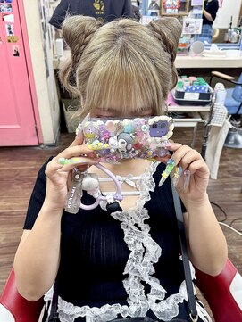 ヘアセットアップス(UP's) 人気の『クラゲネコ耳アップ♪』