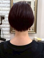 アトリエ ミム 二子玉川店(atelier mim) 大人ショートボブ 丸みボブ ラベンダーグレージュ 似合わせ