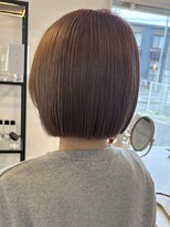クララジャパン ナベシマ(CLALA JAPAN Nabeshima)&nbsp;縮毛矯正　質感ストレート　髪質改善カラー　顔まわり　ブリーチ