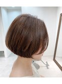 ナチュラル上品×ひし形シルエットボブ