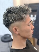 マジック 関目店(magic)&nbsp;「短くても、動きで魅せる。大人のフェードパーマ」