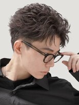 Men's salon fifth 博多【メンズサロン フィフス】【11月1日NEW OPEN(予定)】 博多フェザーショートフェザーパーマセンターパートウルフゆるめ