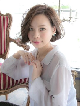 リリアン 表参道(relian) 耳かけオシャレ☆ふんわりカールボブ♪