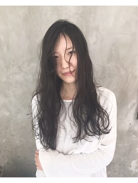 ヘルベチカ・ヘア(Helvetica hair) ［helvetica hair］LONG★BLACK