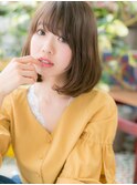 *bliss大宮*目力UP！斜めバングｘ小顔ワンカールa