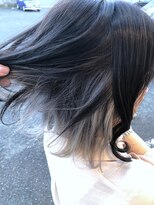 ヘアー リラクゼーション アンヴィ(Hair Relaxation anvi) インナーカラー☆グレーホワイト