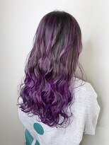 ルチェア ヘア(Lucea Hair) バイオレットバレイヤージュ