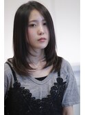 クール×艶髪ストレート