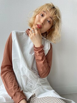 アンカーバイナチュラル(anchor by natural) ブロンドボブ