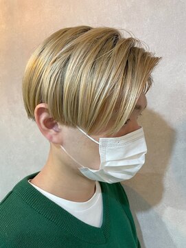 テクノカット マッシュ 爽やか 好感度 清潔感 女子ウケヘアー L シアン Cyan のヘアカタログ ホットペッパービューティー