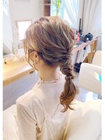 ララルーモ(LaＬaｒＯomo)&nbsp;ローポニー×編み下ろし