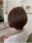 大人可愛いショートヘア