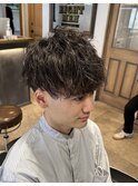 【EIGHTMEN】メンズマッシュツイストスパイラルパーマ