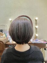 エルサフィロ ヨドヤバシ(el zafiro yodoyabashi)&nbsp;【el zafiro yodoyabashi】寒色系ロートーンショート