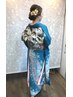 【全員】振袖着付け&ヘアセット ¥18000 ★プロ着付師対応 ★早朝予約OK