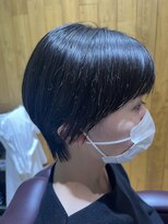 チアー ヘアリラクゼーション(cheer HAIRRELAXATION)&nbsp;シースルーバングショート