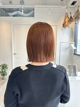 ロカ 表参道(loka) 切りっぱなしボブ［表参道/髪質改善/ハイライト］