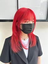 ピチカートシータ(pizzicato cita)&nbsp;レイヤーカット×派手髪