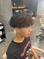 バース 河原町店(BIRTH)&nbsp;波巻きスパイラルパーマ波巻きパーマメンズマッシュパーマ