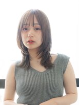 ケアリー  八千代緑が丘(Carelly)&nbsp;大人かわいい前髪セシルカットココアブラウンフリンジウェーブ