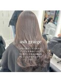 アッシュ/ショコラベージュ/ブリーチなしカラー【小山田繭】