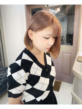 アプリ バイ リアン 浦和(appri by Rien) ブリーチを使ったカラー