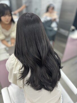 アイシー 表参道(ICY) 透明感カラーグレージュオリーブアッシュブルーベージュ＊RINA