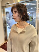 パープル(PURPLE)&nbsp;ボブパーマ/パーマ/ボブ