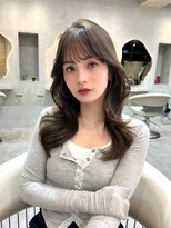 グロー 大宮(GLROW)&nbsp;韓国風イメチェン美髪レイヤーワイドバング顔周りカットワンホン