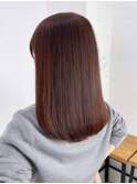 ミディアムロング美髪韓国ヘア_ba539312
