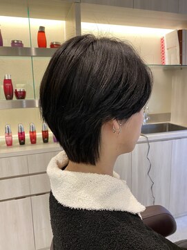 マルム(mulum) センターパート 毛流れパーマ*AKARI