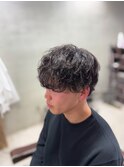 メンズシャドウパーマ