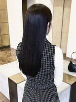 ヘアーアイスカルテット(HAIR ICI QUARTET) ブリーチなしダブルカラーラベンダーアッシュ暗髪カラー
