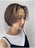 フェイスフレーミング/ショートボブ/フェイスレイヤー/ボブ