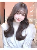 【ブリーチなしで叶える】透明感グレージュ