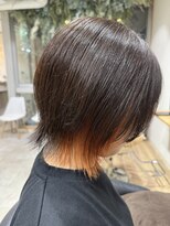 エスト 幕張本郷(est.)&nbsp;幕張本郷アプリコットオレンジハイライトカラーくびれヘア