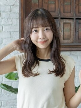 サロン ド ウィズ 八幡店(Salon de With) ナチュラルゆる巻きミディアム