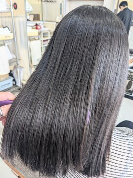 ベストヘアー 上本郷店 髪質改善ストレートで柔らかくツヤツヤに！