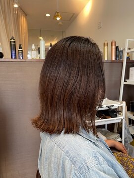 ソワンシュール (Soincheur) レイヤーボブ　アイロンアレンジ